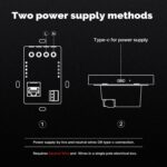 MOES Smart Home Touchscreen Control(1-Switch Panel), In-wall Smart Panel with Alexa Built-in, Compatible with Smart Life devices, Manage and Control Home Devices and Scenes with Touch and Voice - Image 4