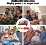 KASTWAVE Handheld Game Console, Retro Game Console Built-in 4849 Classic Games, 3.5-inch TFT LCD Screen, 10 Emulators, MP3/MP4/Ebook - TV OUT - Portable Game Player with 2 Gamepads - Image 7
