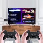 YUYUE Wireless Retro Game Console, Plug and Play Video Game Stick Built in 3500+ Games,9 Classic Emulators, 4K High Definition HDMI Output for TV with Dual 2.4G Wireless Controllers(32G) [video game] - Image 2