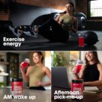 Optimum Nutrition (ON) Amino Energy - Pre Workout With Green Tea, Bcaa, Amino Acids, Keto Friendly, Green Coffee Extract, 0 Grams of Sugar, Anytime Energy Powder - Fruit Fusion, 270 G, 30 Servings - Image 4