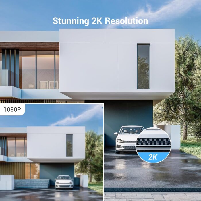 EZVIZ CP7 Video Doorbell, 3MP 2K Smart Video Doorphone, 7" Color Touch Screen, Remote Door Unlock, Built-In Doorbell, Two Way Talk, Human Motion Detection, Metal Housing, Weatherproof, 2.4G/5G Wi-Fi - Image 6