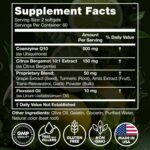 JOYLI Nutrition High Absorption CoQ10 500MG - Co Q 10 Supplement 120 Softgels for Heart Health&Energy Production - Enhanced CoQ10 Supplements with Coenzyme Q10 - Alternative to coq10 400mg softgels - Image 3