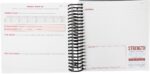 Fitlosophy Fitbook: Fitness Journal And Planner For Workouts, Weight Loss And Exercise, Black Single (12-Week), 16.5 X 14.5 - Image 14