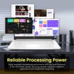 HP Flagship 14" HD Laptop with 1 Year Office 365 | 16GB RAM | 1.22TB Storage(64GB EMMC & 160GB Docking Station Set & 1TB Cloud Storage) | Intel 4-Core Processor | Webcam | Win 11s | White - Image 7