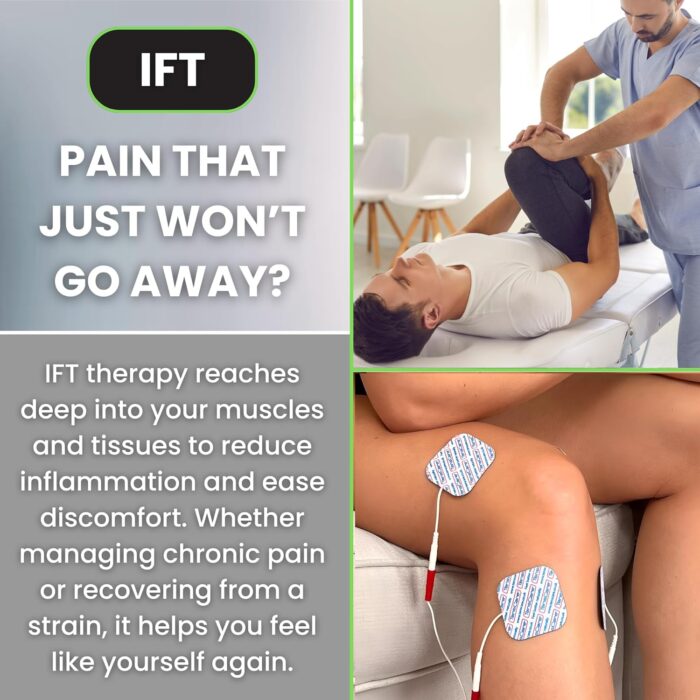 TensCare Unipro | 4-in-1 Rehabilitation Device for Professional Use | TENS, EMS, IFT & Microcurrent | Professional-Grade Muscle Strengthening & Physiotherapy | 70 Programs - Image 7