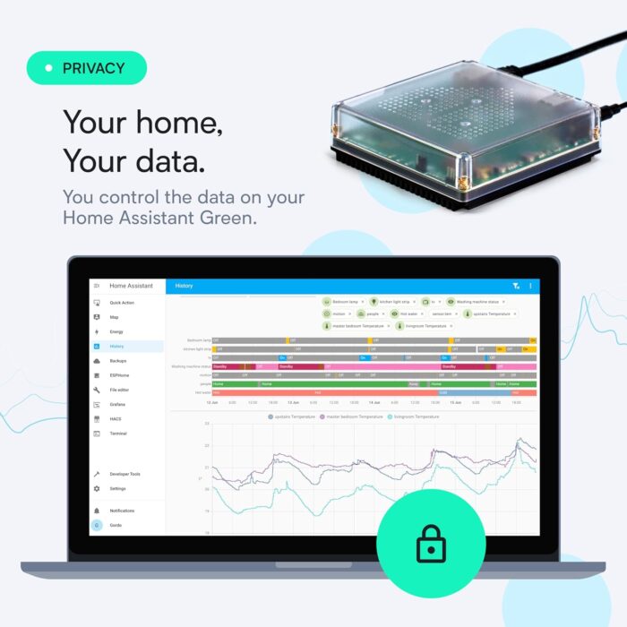 Nabu Casa Home Assistant Green | Smart Home hub with Advanced Automation | Official Home Assistant Hardware - Image 7