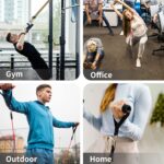 PROIRON Resistance Bands Set 14 Pieces Anti-Snap Resistance Band Exercise with Handles, Door Anchor, Ankle Straps, Training Manual and Carrying Bag - Image 6