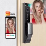 Smart Lock with HD Camera,UAE Version, 3D Facial Recognition,WiFi Video Intercom, Tuya APP Control for Apartment Home Office (S1) - Image 2