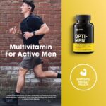 Optimum Nutrition (ON) Opti-Men, Vitamin C, Zinc and Vitamin D, E, B12 for Immune Support Mens Daily Multivitamin Supplement - 90 Count - Image 3