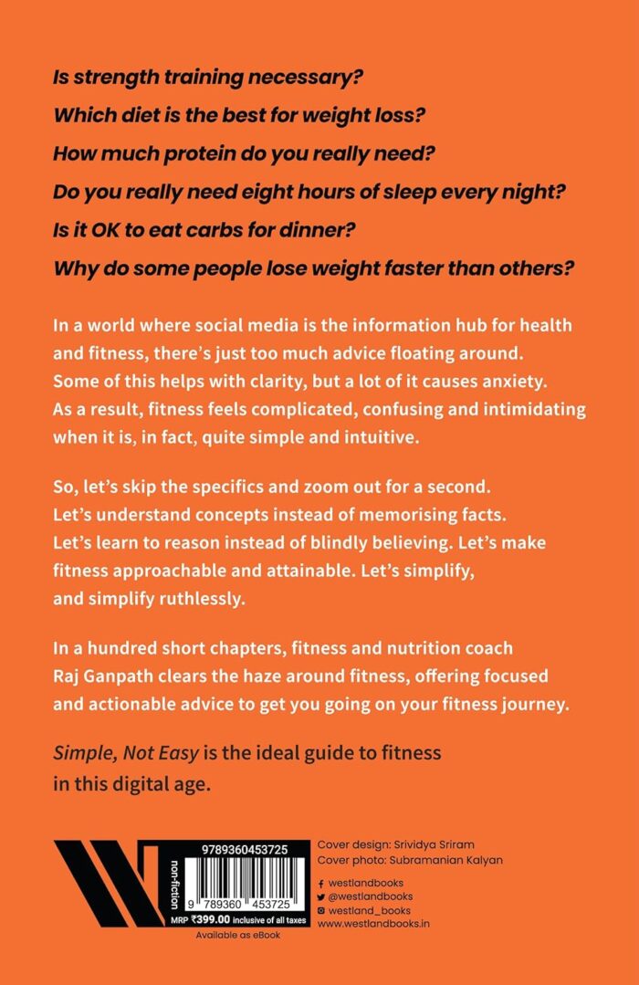 Simple, Not Easy: A No-Nonsense Guide to Fitness, Nutrition and Weight Loss - Image 2