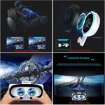 Virtual Reality Headsets to Play Games/Movies for Adults/Kids, 3D VR Glasses Compatible iOS and Android Smartphones 4.7-7.8in, Vr Headset Set with Controller and Headphones - Image 4