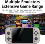 SJWOW M17 Retro Handheld Game Console with 20000+ Games, 4.3-inch IPS Screen Video Games Consoles, Open Source Linux System Retro Gaming Console, Portable Game Console - 128G - Image 5