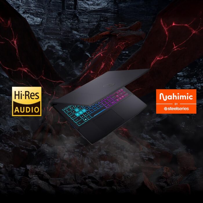 MSI Katana 15 HX B14WFK (Black) Gaming Laptop | NVIDIA RTX 5060 8GB | Intel Core i9-14900HX | 16GB RAM | 1TB SSD | 15.6" QHD (2560x1440), 165Hz Display | Win11 Home [9S7-1587C1-219] - Image 7