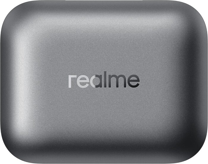 realme Buds Air 7 | 52dB ANC | Hi-Res LHDC 5.0 | 12.4mm Deep Bass Driver | 360° Spatial Audio | 52H Playtime | 6-Mic ENC | Bluetooth 5.4 | IP55 | Fast Charging (Slate Grey) - Image 2