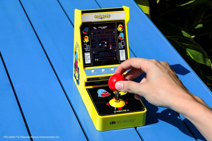 My Arcade Pac-Man Joystick Player:Officially Licensed Retro Gaming Console, 2 Game Modes Classic Arcade Machine, Portable Game for Kids and Adults - Image 6