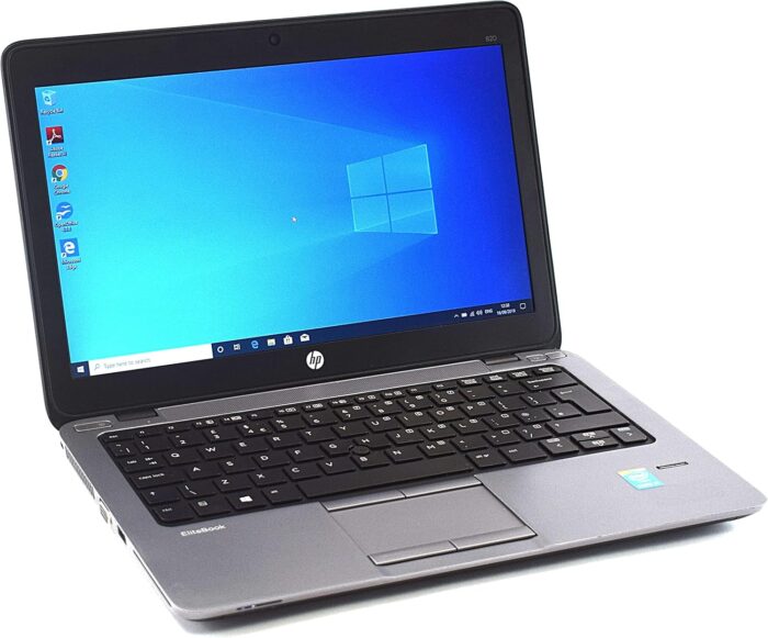 HP (Refurbished) Elitebook 820 G1 Business Laptop, Intel Core i5-4200U CPU, 8GB DDR3L SODIMM RAM, 256GB SSD 2.5 Hard, 12 inch Display, Windows 10 Pro