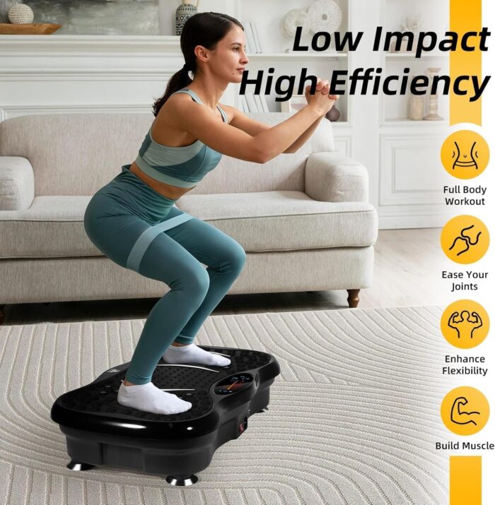 Max Strength - Vibration Plate Exercise Machine - Motion Vibration Platform | Whole Body Viberation Machine for Home, Weight Loss Vibration plate for professional massage Machine - Image 2