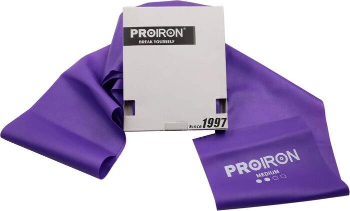 PROIRON 2 in 1 Resistance Bands Set - Includes Resistance Loop Bands, Physical Therapy Bands for Home Fitness, Stretching, Strength Training, Physical Therapy,Elastic Workout Bands for Whole Body - Image 8