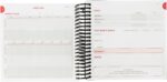 Fitlosophy Fitbook: Fitness Journal And Planner For Workouts, Weight Loss And Exercise, Black Single (12-Week), 16.5 X 14.5 - Image 12