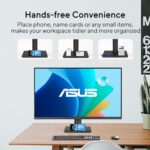 ASUS VA279HG Eye Care Gaming Monitor: 27-inch, IPS, Full HD, 99% sRGB, Frameless, 120Hz, Adaptive-Sync, 1ms MPRT, HDMI, VGA, Low Blue Light, Flicker Free, Wall Mountable - Black - Image 3