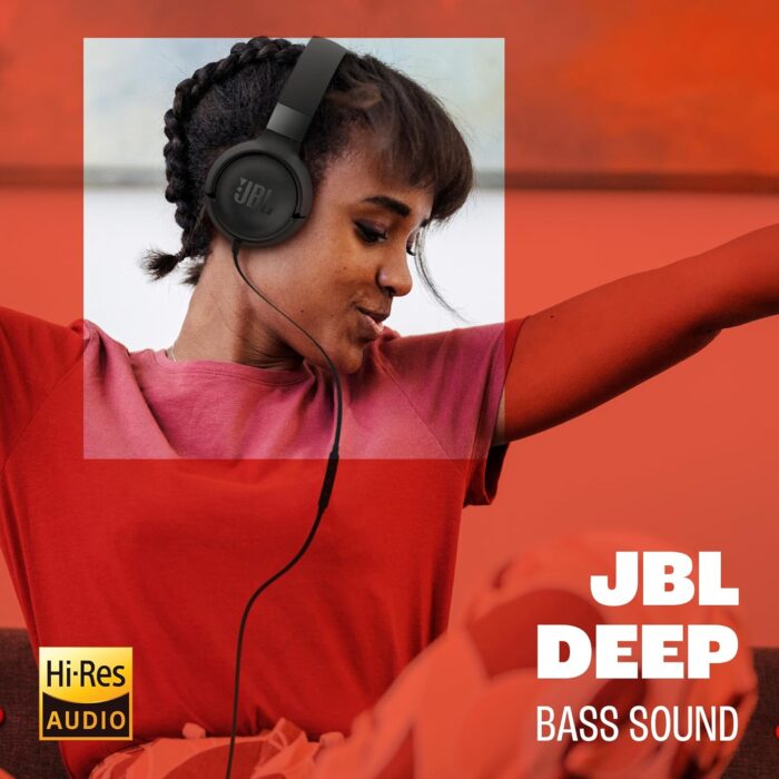 JBL Tune 520C USB-C Wired Headphones – Hi-Res Audio, Pure Bass Sound, 3-Button Remote, Padded On-Ear Design – Purple - Image 2