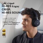 soundcore by Anker, Space One - Adaptive Active Noise Cancelling Headphones, Enhanced Human Voice Reduction, 40H ANC Playtime, LDAC Hi-Res Wireless Audio, Comfortable Fit, Bluetooth 5.3, App Control - Image 4