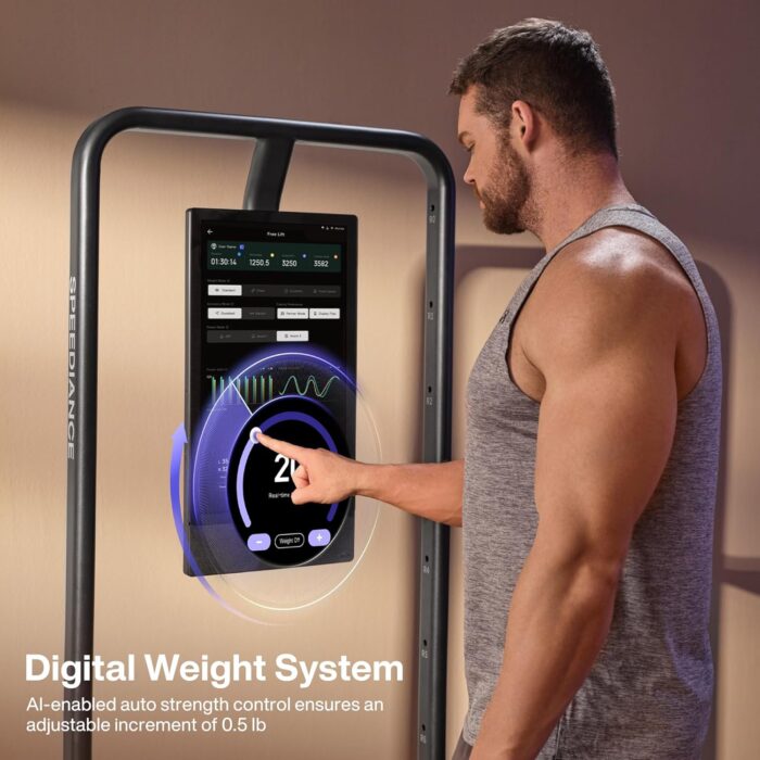 Gym Monster 2 Smart Home Gym, Upgraded AI-Powered Home Workout Machine, Multi-Functional Smith Machine, Full Body Strength Training Fitness Equipment, All-in-One Workout Station - Image 5
