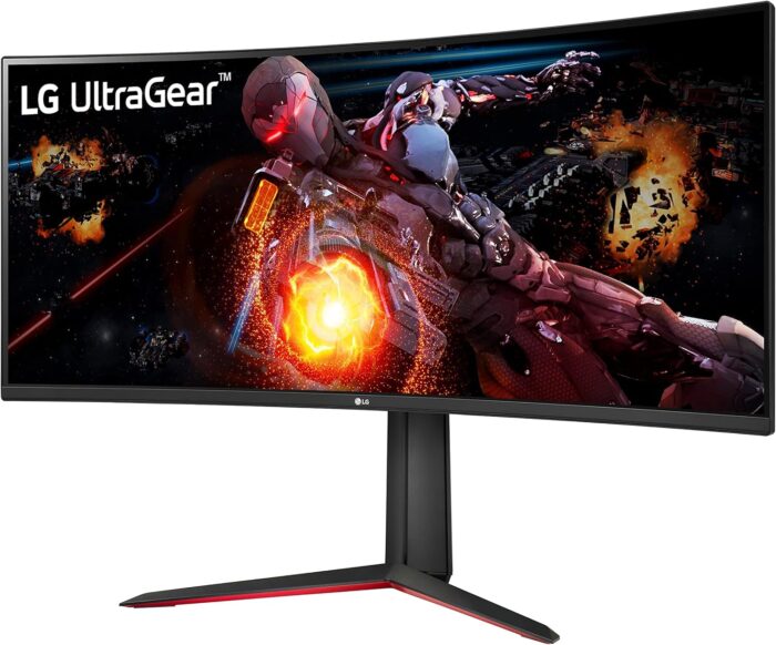 LG 34GP63A-B 34" Curved Ultragear™ QHD (3440 x 1440) Display / 160Hz Refresh Rate / HDR10 / MaxxAudio® (7Wx2) / AMD FreeSync™ Premium / 1ms MBR - Image 3