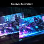 KTC 27 Inch QHD Gaming Monitor, 200Hz 1ms GTG Fast IPS 2K Computer Gamer Monitor, 1440P HDR Frameless with Adaptive Sync, Tilt Adjustment, VESA Compatible, Eye Care, DisplayPort HDMI, H27T22C - Image 8
