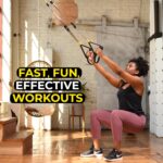 TRX GO Suspension Trainer System: Lightweight and Portable | Full Body Workout, All Levels and All Goals Includes a poster with first steps, 2 training instructions and anchors indoors and outdoors - Image 4