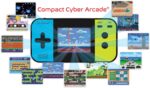 Lexibook - Compact Cyber Arcade Portable Console, 250, Child and Teen Video Games, LCD Display, Battery, Black/Blue/Green, JL2377 - Image 4
