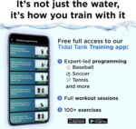 Tidal Tank - Sand Bag Alternative 45 lbs- Adjustable Aqua Bag and Power Bag with Water - Core and Balance Device- Portable Stability Fitness Equipment - Including Online Training Center… - Image 8