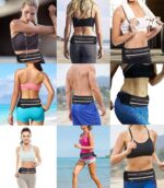 Running Belt with Extender, Bounce Free Pouch Bag, Fanny Pack Workout Belt Sports Waist Pack Belt Pouch for Apple iPhone XR XS 8 X 7+ Samsung Note Galaxy in Running Walking Cycling - Image 5