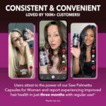 HAVASU NUTRITION Saw Palmetto + Biotin Supplement | DHT Blocker Hair Health Vitamins Capsule| Women with PCOS or Post-Partum Hair Loss | 60 Vegan Biotin Vitamins to Help Support Hair Health - Image 5