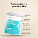 WELLBEING NUTRITION Pure Korean Marine Collagen Powder | Hydrolyzed Type 1 & 3 Collagen Protein and Amino Acids |Supports Healthy Skin, Hair, Nails, Bone & Joint, Non GMO, Unflavored - 200g - Image 2