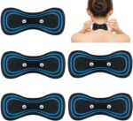 Qinsky Patches Massagers, 5PCS Cervical Massage Pad for Neck, Shoulder, Back, Waist, Arms, Legs - Mini Lymphatic Massager