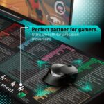 Glittery Garden Excel Shortcut Keys Mouse Pad - Extended Large XL Cheat Sheet Gaming Mousepad | PC Office Spreadsheet Keyboard Mat | Non-Slip Stitched Edge - Image 5
