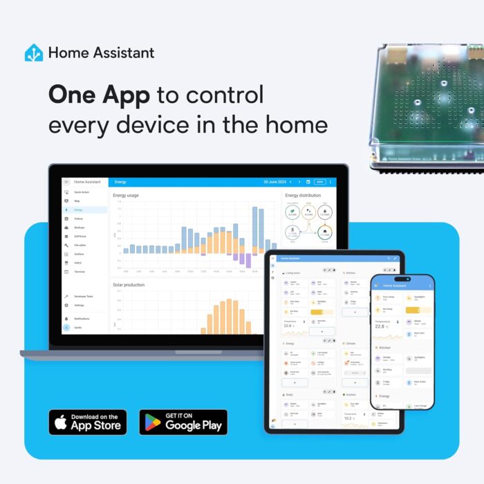Nabu Casa Home Assistant Green | Smart Home hub with Advanced Automation | Official Home Assistant Hardware - Image 5