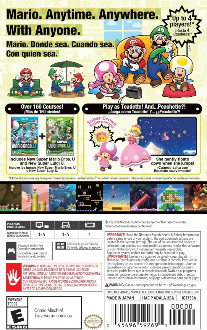 New Super Mario Bros. U Deluxe (Nintendo Switch) - Image 2