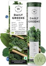 Wellbeing Nutrition Daily Greens for Immunity and Detox with 39+ Organic Certified Plant Superfoods & Antioxidants (Pack of 2) - Image 6