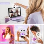 LITTIL Selfie One - Ring Light for Phone, iPhone, Android or Laptop | 3 Adjustable Light Modes | Rechargeable Batteries | Clip On Design | Perfect for Beauty, Influencers, Creators - Image 5