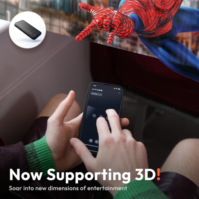 VITURE Pro Mobile Dock First-Ever Immersive XR Experience for Switch 2, Compatible with PS, Co-op Stream & Play, 2D/3D Content, fits Switch, Fire TV, HDMI Devices, for USB-C Display & XR/AR Glasses - Image 7