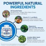 Arazo Nutrition Blood Sugar Support Supplement - 120 Pills - Image 5