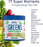 Applied Nutrition Critical Greens Powder and Superfood Blend for Gut Health Energy and Immune Support Vegan Daily Greens Juice Powder (250g - 50 Servings) - Image 2