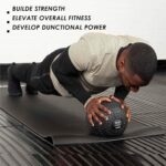 1441 Fitness Z Grip Slam Ball - Weighted 2 Kg to 30 Kg for CrossFit, Strength Training, Cardio Exercise - Non-Bouncing Medicine Ball for Core Workouts - Image 7
