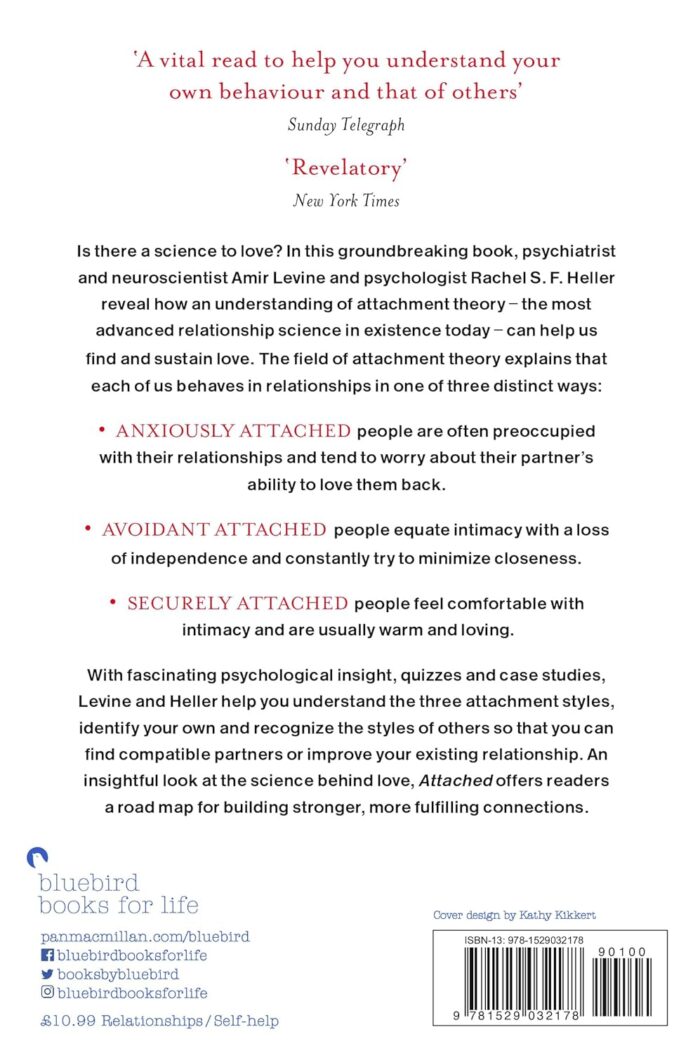 Bluebird Attached: Are You Anxious, Avoidant Or Secure? How The Science Of Adult Attachment Can Help You Find – And Keep – Love - Image 2