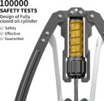 PROIRON Twister Arm Exerciser - Adjustable 10-200kg Hydraulic Power Home Chest Expander, Shoulder Muscle Training Fitness Equipment, Arm Enhanced Exercise Strengthener - Image 4