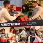 Resistance Bands, Exercise Bands for Working Out, Workout Bands Men, Fitness Bands Set with Handles, Door Anchor, Home Gym Equipment for Musle Training, Physical Therapy, Strength Training, Shape Body - Image 8