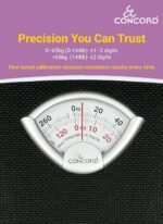 Concord Bathroom Human Weighing Scale BR-9201 Analogue Manual Mechanical Personal Device, 130kg Capacity, Blue - Image 7