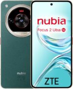 ZTE Nubia Focus 2 Ultra 5G, Free Smartphone with AI, 8GB+512GB, Rotating Lens, 6.8" AMOLED Screen, 50MP Camera with AI, Capture Button, 5000mAh Battery, Android 15, Includes Case, Green